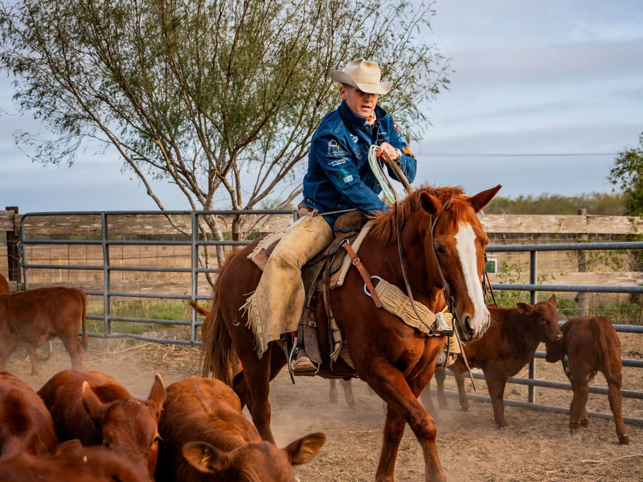 James Clement on horseback